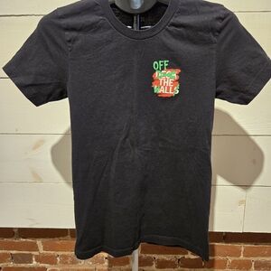 Vans “Off the Walls” Holiday Graphic T-Shirt – Black